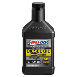 AMSOIL Signature Series Max-Duty Synthetic Diesel Oil 15W-40