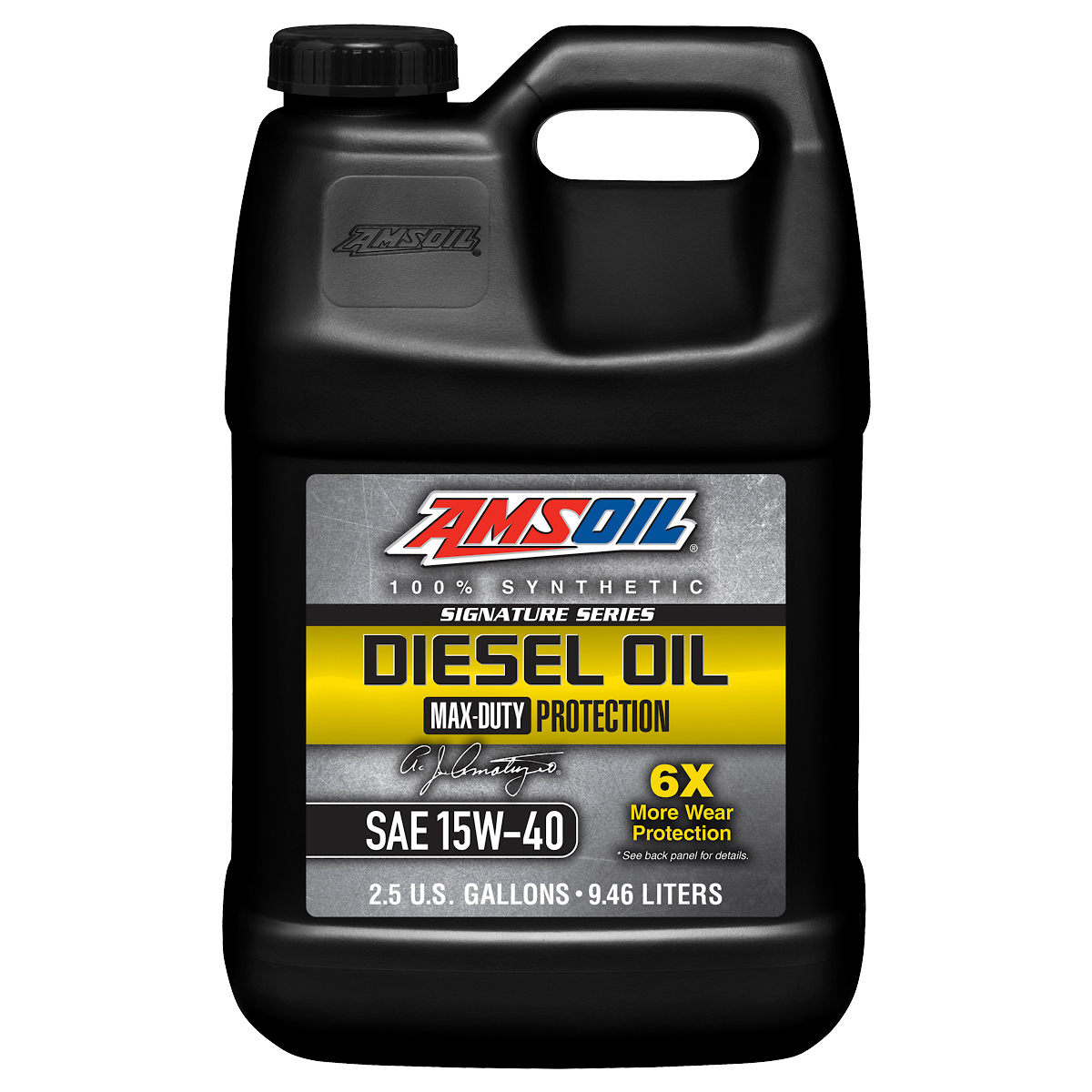 Signature Series 15W-40 Max-Duty Synthetic Diesel Oil / 2.5 Gallon Jug